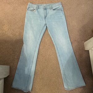Old Navy Women's Light Blue Flare Jeans